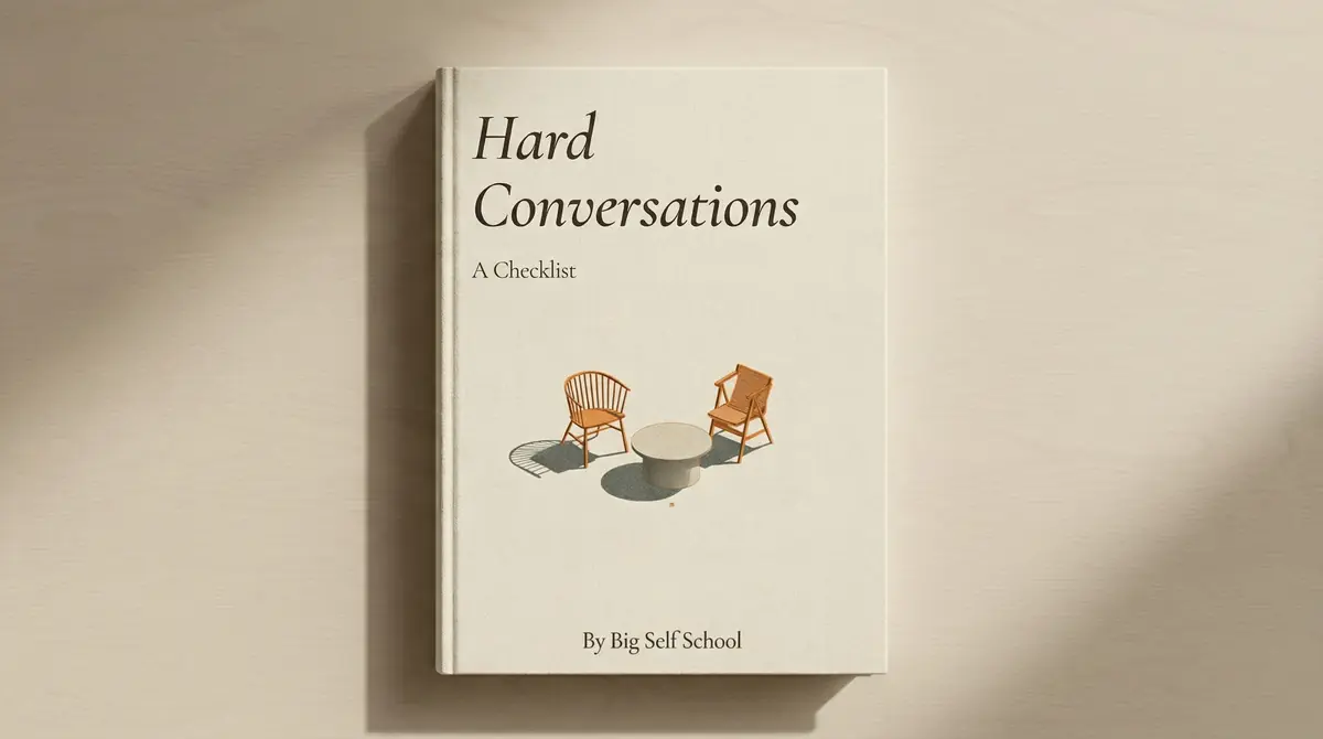Hard conversations cover